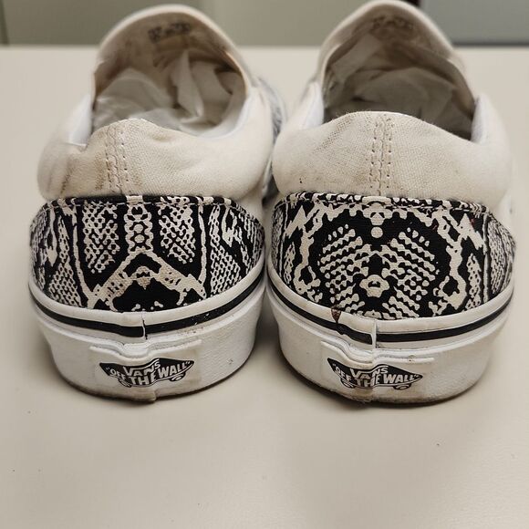 Vans Python Slip On Shoes Unisex M7 W 8.5 - Picture 6 of 9